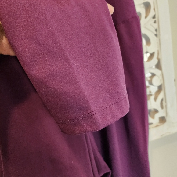 Girlfriend Collective Cami Unitard Plum Purple Yoga Pilates Jumpsuit Size  XXL - Picture 10 of 13